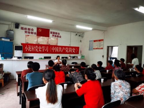 錢塘鎮(zhèn)各黨支部深入開展《中國共產(chǎn)黨簡史》學習活動